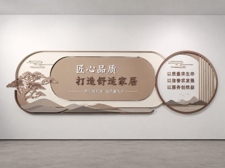 东莞展厅立体字发光字与灯箱
